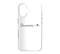 Custodia per iPhone 17 Regalo tipografico a forma di cuore sognatore