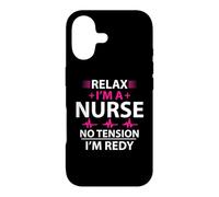 Custodia per iPhone 17 Relax I'm A Nurse No Tension I'm Redy Funny Nursing Nurses