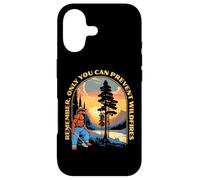 Custodia per iPhone 17 Remember, Only You Smokey Bear Beautiful Vintage Mountains