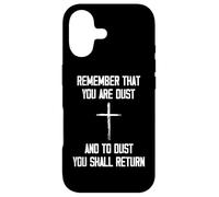 Custodia per iPhone 17 Remember That You Are Dust And To Dust You Shall Return