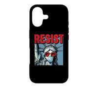 Custodia per iPhone 17 Resist Statue Liberty Bubblegum Protest Equality