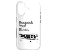 Custodia per iPhone 17 Respect Your Elders Vintage Euro E 9-9