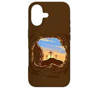 Custodia per iPhone 17 Resurrection Sunday Cross of Jesus Christ Empty Tomb Faith