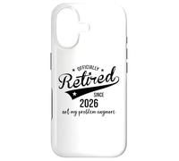 Custodia per iPhone 17 Retired Since 2026 Retired Not My Problem Anymore Retirement