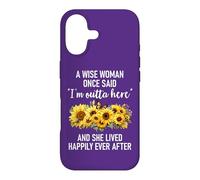 Custodia per iPhone 17 Retirement A Wise Woman Once Said I'm Outta Here Im Retired