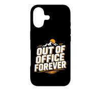 Custodia per iPhone 17 Retirement Funny Party Quote Out Of Office Forever