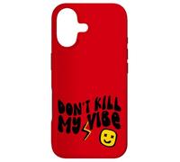 Custodia per iPhone 17 Retro Don't Kill My Vibe Hippie