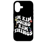 Custodia per iPhone 17 Retro Groovy Im Kim Doing Kim Things Divertente Festa della mamma