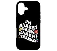 Custodia per iPhone 17 Retro Groovy Im NAHOMY Doing NAHOMY Things Funny Mother