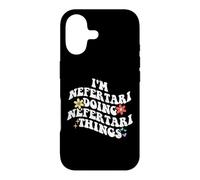 Custodia per iPhone 17 Retro Groovy Im NEFERTARI Fare NEFERTARI Cose Divertente