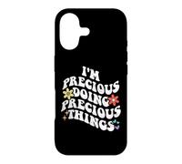 Custodia per iPhone 17 Retro Groovy Im PRECIOUS Facendo cose PREZIOSE Divertente
