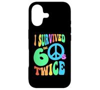 Custodia per iPhone 17 Retro I SURVIVED My SIXTIES TWICE 70th Birthday 60s Reunion