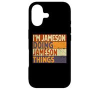 Custodia per iPhone 17 Retro I'm JAMESON Doing JAMESON Things - Divertente scherzo di compleanno