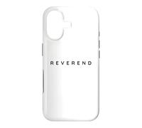 Custodia per iPhone 17 Reverendo/Reverendo/Protestante/Protestanti Modern Font