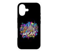 Custodia per iPhone 17 Ricordo dello skyline della città di Milano - Graffiti