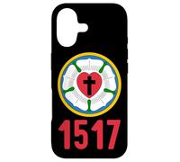 Custodia per iPhone 17 Riforma protestante luterana del 1517 Martin Lutero Rose