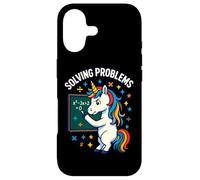 Custodia per iPhone 17 Risolvere i problemi Matematica Unicorn Graphic