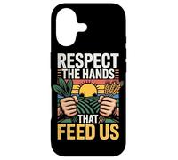 Custodia per iPhone 17 Rispetta le mani che ci nutrono Orgoglio agricolo Campi Agri