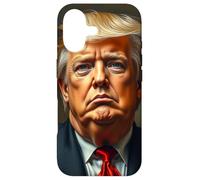 Custodia per iPhone 17 Ritratto di movimento artistico in stile barocco Donald Trump