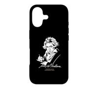 Custodia per iPhone 17 Ritratto e firma di Ludwig van Beethoven