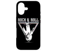 Custodia per iPhone 17 Rock & Roll lama con chitarra Fun Vibes