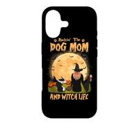 Custodia per iPhone 17 Rocking The Dog Mom And Witch Life Bull Terrier Halloween