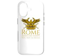 Custodia per iPhone 17 Roma mi rende felice - SPQR Legionary Eagle - Storia Romana