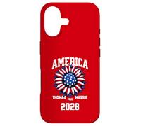 Custodia per iPhone 17 Ron Paul Thomas Massie Election 2028 President American Flag