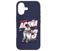 Custodia per iPhone 17 Ronald Acuna Jr. | Giocatori MLB Atlanta Baseball | MLBRAC3001