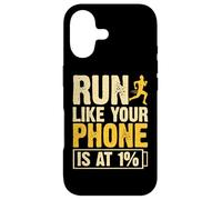 Custodia per iPhone 17 Run Like Your Phone Is At 1%