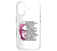 Custodia per iPhone 17 Ruth Bader Ginsburg LA DECISIONE RBG Meme Pro Choice SUL RETRO