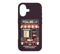 Custodia per iPhone 17 Salmi cristiani Caffè Fede Caffè Scrittura Preghiera