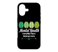 Custodia per iPhone 17 Salute mentale Ogni mente racconta una storia diversa Positività