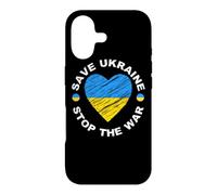 Custodia per iPhone 17 Salvare l'Ucraina Stop alla guerra e la pace per il popolo ucraino
