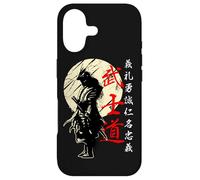Custodia per iPhone 17 Samurai Giappone Guerriero Kanji Bushido Code
