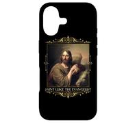 Custodia per iPhone 17 San Luca Evangelista Preghiera Patrono Artisti Cattolici
