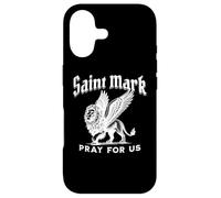 Custodia per iPhone 17 San Marco Evangelista Apostolo Simbolo Leone Santo Cattolico