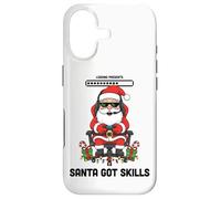 Custodia per iPhone 17 Santa Got Skills Xmas Videogioco Natale Gamer