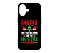 Custodia per iPhone 17 Santa Is Promoting Me to Big Sister Again Big Sis Christmas