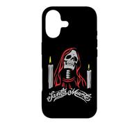 Custodia per iPhone 17 SANTA MUERTE MESSICO SKELETON GOTHIC DONNA DONNE UOMO UOMINI
