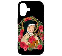 Custodia per iPhone 17 Santa Teresa di Lisieux Kids Little Flower Rose Cattolica Santa