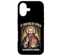 Custodia per iPhone 17 Sant'Ignazio di Loyola Ad Maiorem Dei Gloriam Gesuita Cattolico