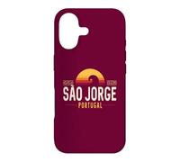 Custodia per iPhone 17 Sao Jorge Portogallo | São Jorge Azzorre Portogallo Retro Wave