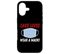 Custodia per iPhone 17 Save Lives Wear a Mask