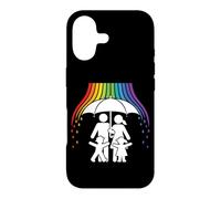 Custodia per iPhone 17 Save Space - Ombrello protettivo arcobaleno, motivo: patrioti