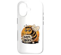 Custodia per iPhone 17 Save The Bees Enthusiast messaggio sostenibile