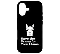 Custodia per iPhone 17 "Save the Drama Llama Funny Saying for Fans Design"