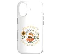 Custodia per iPhone 17 Save The Pollinators Bee Wildflower Retro