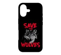 Custodia per iPhone 17 Save The Wolves Faccia Di Lupo Contro Caccia Al Lupo