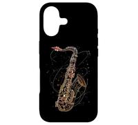 Custodia per iPhone 17 Saxofono Linea Arte Marching Band
